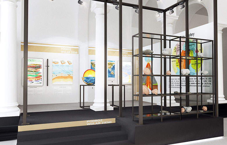 MUZEUM GEOLOGICZNE W WARSZAWIE - Projekt ekspozycji 03