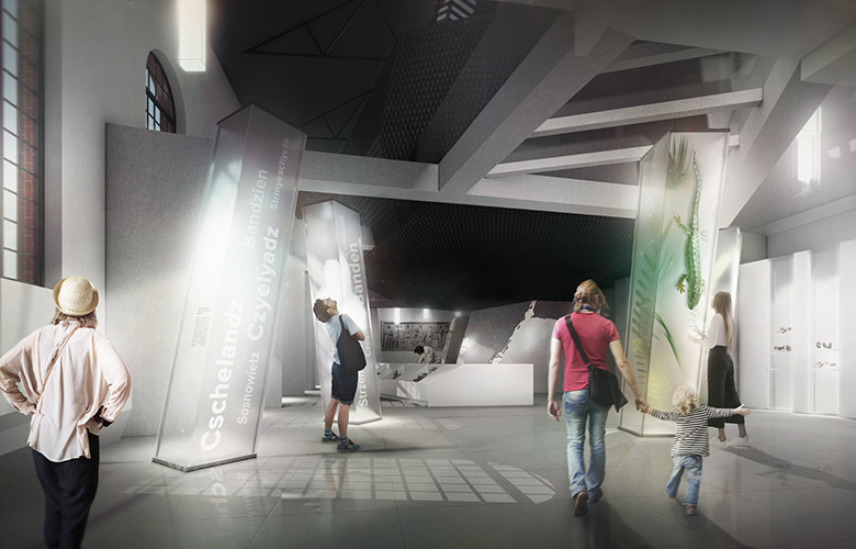 Ekspozycje muzealne w trakcie realizacji: Kopalnia Saturn 02