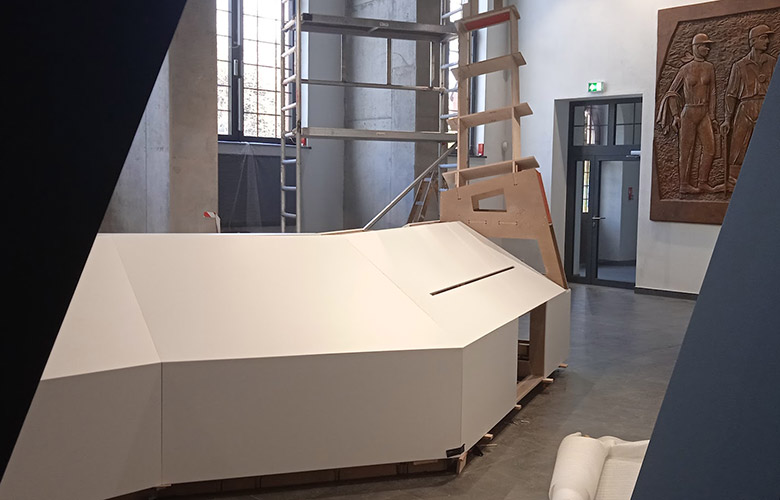 Ekspozycje muzealne w trakcie realizacji: Kopalnia Saturn 05